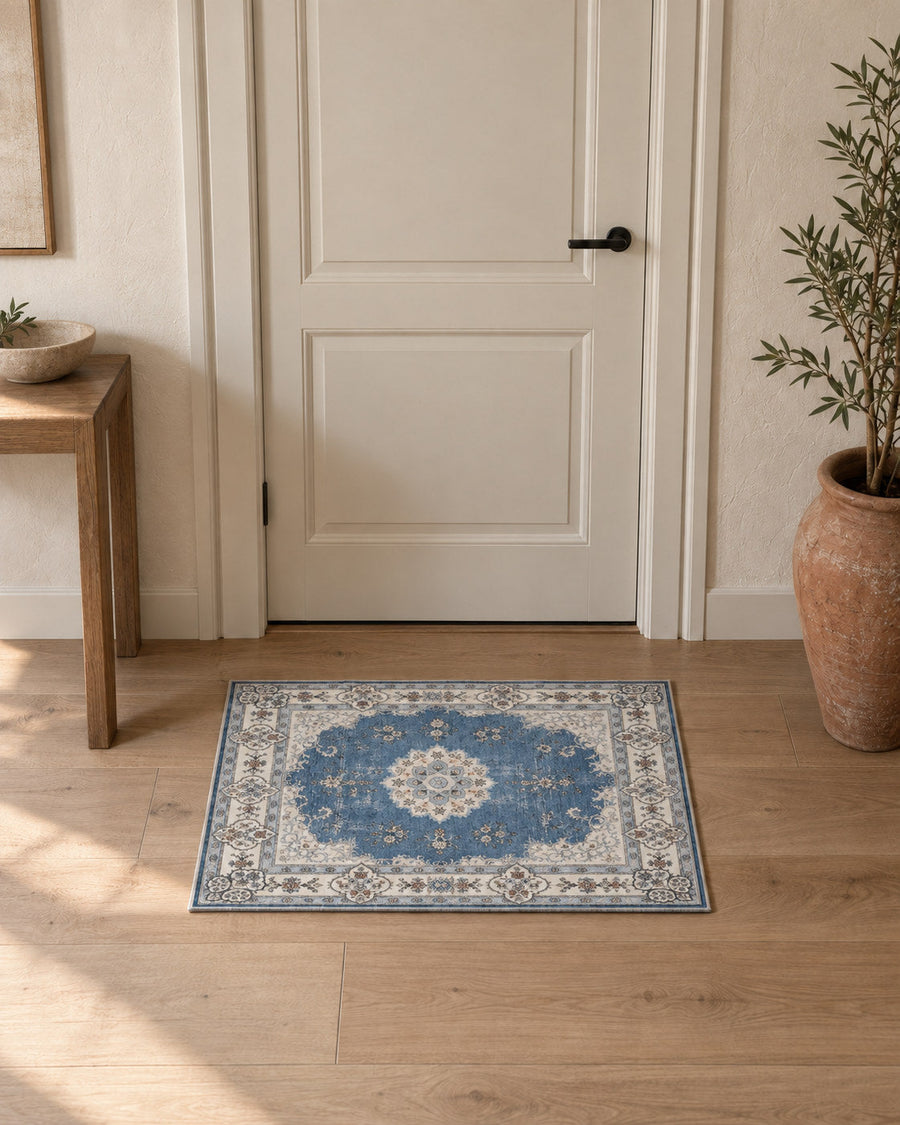 Tapis d’entrée Bleu marine